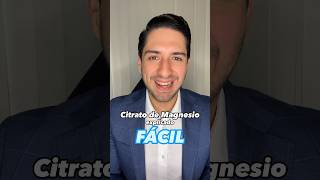 Citrato de Magnesio explicado FÁCIL – Dr Rodrigo Arteaga [upl. by Urian]