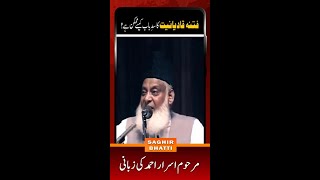 Ahmadiyya Qadiani Fitna by Israr Ahmad [upl. by Keenan639]