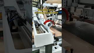 Automatic cnc Four Sided Saw cnc machine woodcncmachine cncwoodlathe [upl. by Naimerej]