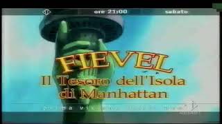 Fievel  Il tesoro dellisola di Manhattan  Promo Italia 1 2002 [upl. by Yrrag]