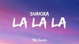 Shakira  La La La Lyrics Brazil 2014 ft Carlinhos Brown [upl. by Leuamme]