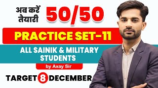 PRACTICE SET  11 Reasoning by Axay Sir  RIMC  Sainik School  Military School  RMS [upl. by Yrelle]