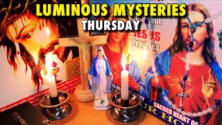 Holy Rosary  Luminous Mysteries  Thursday [upl. by Aiceila441]