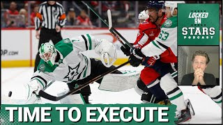 Stars Stumble Capitals Edge Dallas 32 Amid Power Play Woes  Jake Oettinger Extension Reaction [upl. by Flanders]