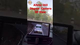 tata altroz 360degree camera 3d views shorts viral youtubeshorts [upl. by Tiertza]