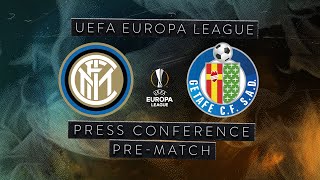 INTER vs GETAFE  PreMatch Press Conference Conte  Handanovic  UEFA EUROPA LEAGUE SUB ENG [upl. by Allemaj]