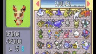 Pokemon Ruby All 202 Pokemon Captured [upl. by Donnell929]