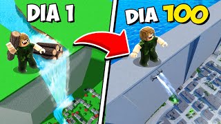 CONSTRUI A MAIOR REPRESA no ROBLOX  DAM TYCOON [upl. by Glori]