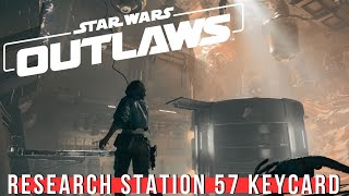 Star Wars Outlaws  Research Station 57 Lobby Keycard location [upl. by Lama]