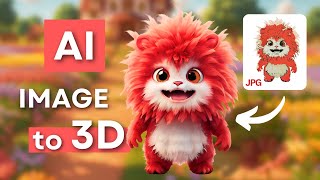 How to Turn Any Image into a 3D Model Using AI in 3 Minutes🔥FREE [upl. by Forster880]