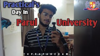 Practical day😭 in ParuluniversityPracticals in paruluniversity  paruluniversity by ykprapancham [upl. by Ecnatsnok]