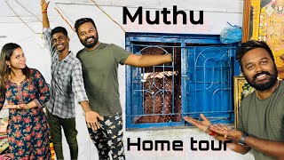 கிராமத்து Home tour 🏡 Muthu வீடு  Fun Village Series  Hussain Manimegalai [upl. by Hiltner133]