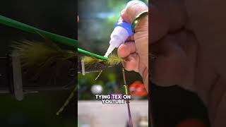 The Gurglehop  combining two great patterns Grasshopper and the Gurgler flytying flyfishing [upl. by Faline464]