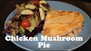 Chicken Mushroom Pie Recipe  Homemade Chicken Pie Jamie Oliver [upl. by Rolandson]