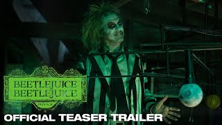 BEETLEJUICE BEETLEJUICE  Official Trailer [upl. by Atinuhs]