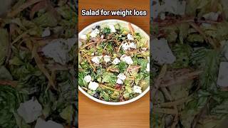 The best salad recipe for weight loss burnbellyfat saladrecipe weightloss [upl. by Maighdiln]