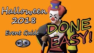 OSRS Halloween Event 2018 Guide Done Easy [upl. by Tailor]