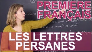 Les Lettres persanes Montesquieu  Français  Première  Les Bons Profs [upl. by Wit]