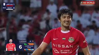 ملخص مباراة قمة شباب الاهلي والشارقة دوري الاماراتي اليوم  21 مباراة مثيرة 🔥 [upl. by Attikin]