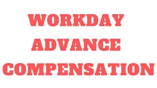 Workday advance compensation training workday advance compensation tutorial [upl. by Akeit850]