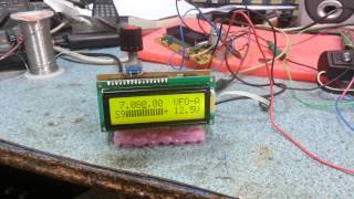 HOMEBREW HF RECEIVER SSB CW [upl. by Yrrak]