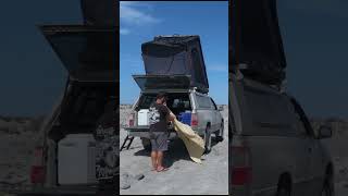 Truck Camping Setup With Rooftop Tent [upl. by Kornher]