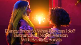 Disney Encanto What Else can I do Instrumental Movie Version With Backing Vocals [upl. by Nivrem]