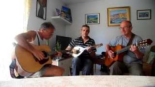 PIEMONTESINA BELLA  Mandoline et Guitares  Réalisé Casa Sergio à Menton [upl. by Adniram]