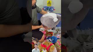 Máy nhồi bông  Stuffing Machine viral satisfying trending [upl. by Esyla966]