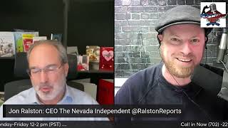 Jon Ralston Shares Information About Early Voting Numbers in Nevada [upl. by Dorcea]