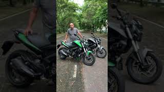 Modenas Dominar 400 UG Stock Exhaust Sound [upl. by Ojillib]