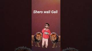 Shero Wali Gali🐅🦁 maa shortstrending viralyoutubeshorts [upl. by Greenberg]