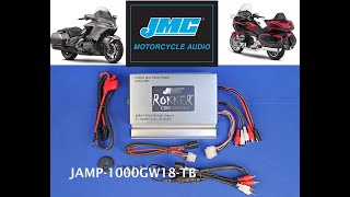 JMC ROKKER 1000XXR 4CH Amplifier Kit 20182024 Honda GoldWing TourStd [upl. by Beilul]