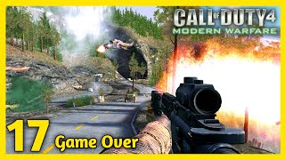 Call Of Duty 4 Modern Warfare  Campaign  Game Over Gameplay Walkthrough [upl. by Ahsinuq]