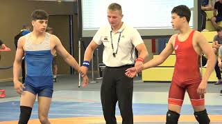 Wrestling  Ringen BrandenburgCup 2024 Freestyle Jugend A U17 60 kg Bolich  Serin [upl. by Hahsia]