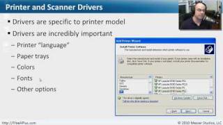 Troubleshooting Printing  Part 2 of 2  CompTIA A 220701 23 [upl. by Eynaffit712]