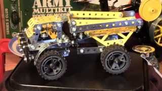 MECCANO MULTIMODELS 10 SET 2014 DUMPER TRUCK [upl. by Proudman]