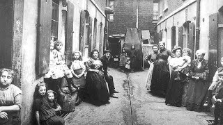 Victorian Londons Brutal East End Slum  Filthy Old Nichol Street Bethnal GreenShoreditch [upl. by Erasaec]