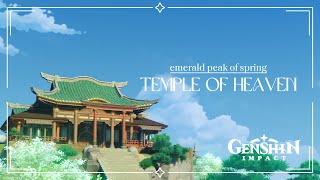 Temple of Heaven • Небесный Храм • Serenitea Pot Design • Reverse build amp Tutorial [upl. by Valerio53]