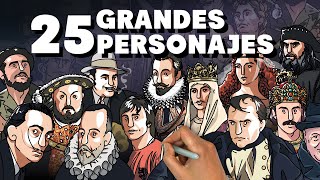 25 grandes personajes de la Historia [upl. by Laurianne83]