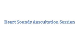 Heart Sounds Auscultation Session  Dr Hassan Habeeb [upl. by Mauer552]