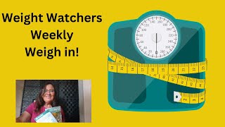 Quick weight watchers weekly weigh in result [upl. by Lorolla]