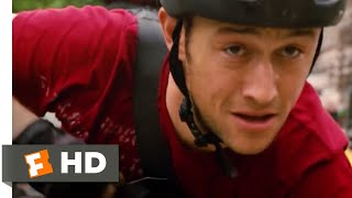 Premium Rush 2011  Car vs Bicycle Scene 210  Movieclips [upl. by Llehsar]