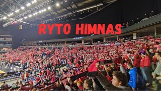 Ryto himnas  Iškarpa  Rytas vs Wolves  2024 03 24 [upl. by Novyar]