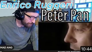 METALHEAD REACTS Enrico Ruggeri  Peter Pan [upl. by Buckingham]