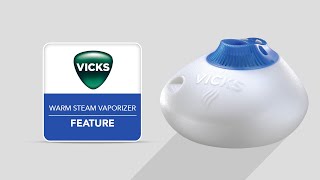 Vicks Warm Steam Vaporizer V150  Features [upl. by Spooner]