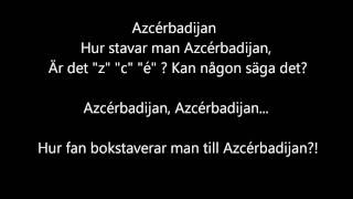 Azerbajdzjan  Rally i P3 lyrics [upl. by Constantia321]