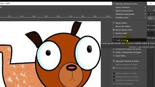 Come creare una immagine glitter con Gimp [upl. by Fanning950]