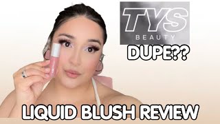 TYS BEAUTY CHEEK TREAT REVIEW DUPE🤔 [upl. by Ricarda]