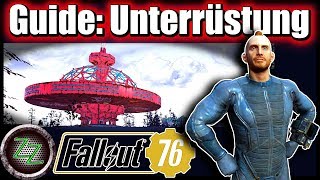 Fallout 76 Guide DeutschGerman Unterrüstung herstellen SPECIAL Werte verbessern Flux farmen [upl. by Iliak]